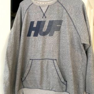 HUF crew neck sweatshirt.